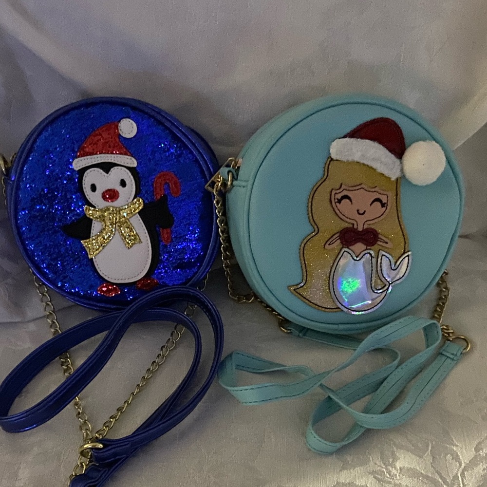 NWOT Olivia Miller 2 Christmas Crossbody Bags